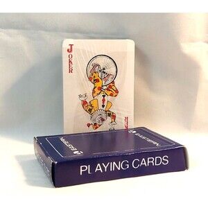 Vintage 70's Eastern Airlines Playing Cards Bridge Size Deck Sealed in Wrap NEW